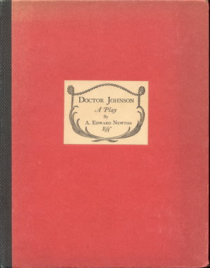 Image for Doctor Johnson: A Play