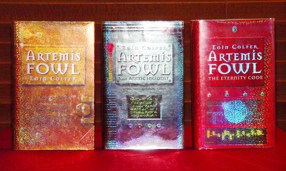 Image for Artemis Fowl - 1st Three UK editions - Signed