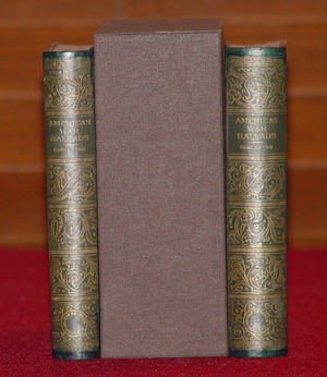 Image for American War Ballads and Lyrics- 2 Vols