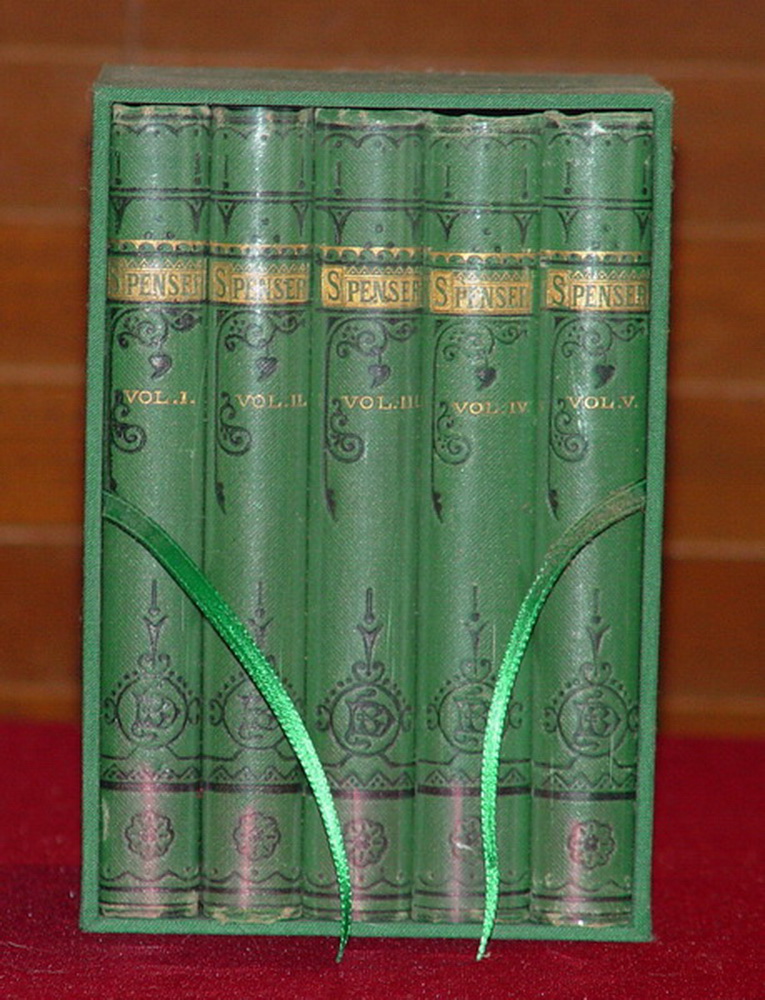 Image for Poetical Works of Edmund Spenser - 5 Volumes