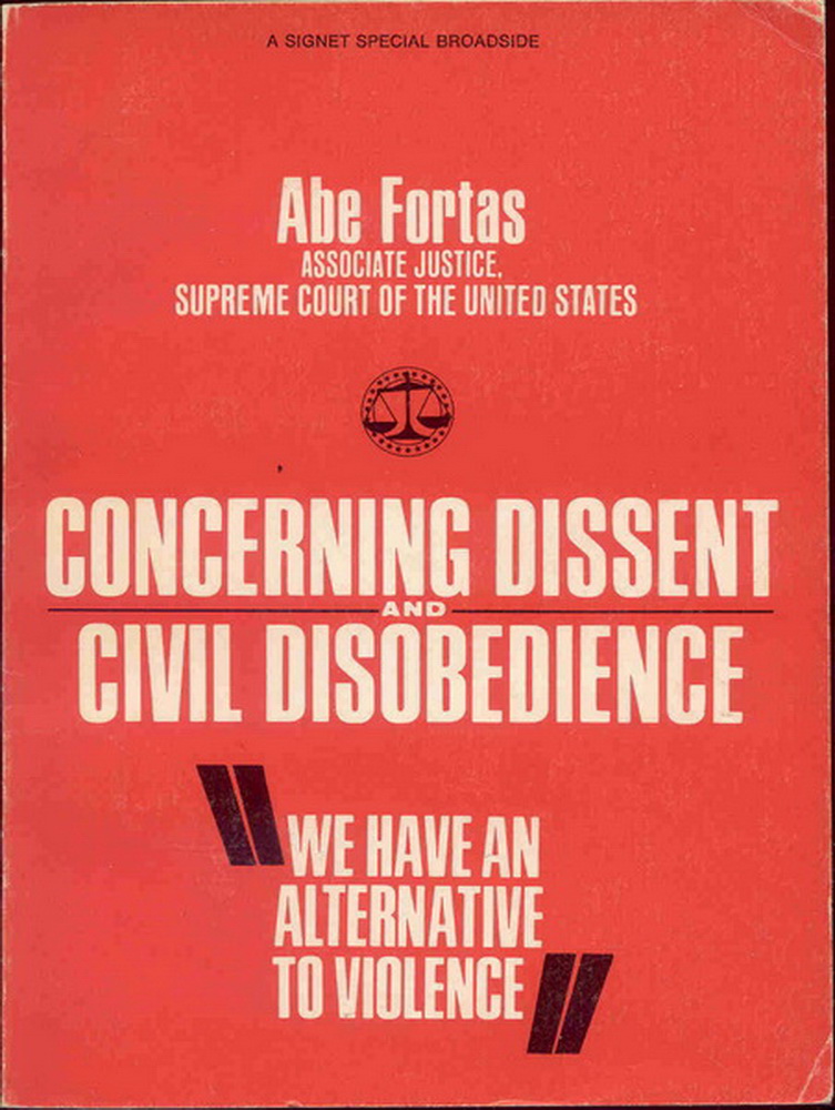 Image for Concerning Dissent and Civil Disobedience